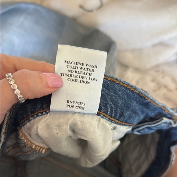 Daze Jeans Shy Girl Women's Light Blue Distressed Jeans - Picture 11 of 11